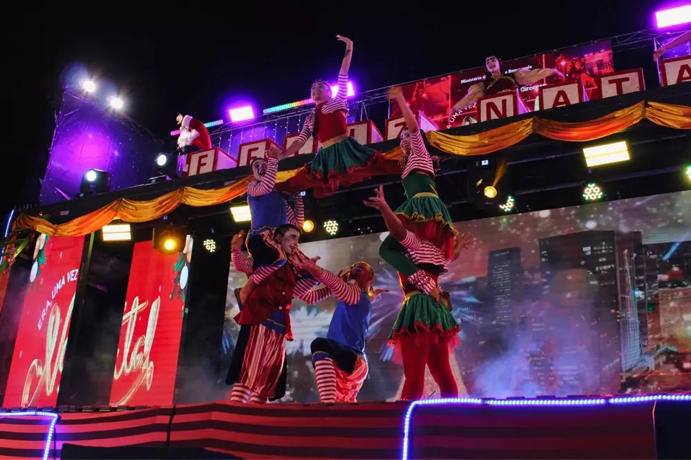 Espetáculo “A Magia do Natal” do Circo Sem Lona acontece nesta sexta-feira em Rio Negro